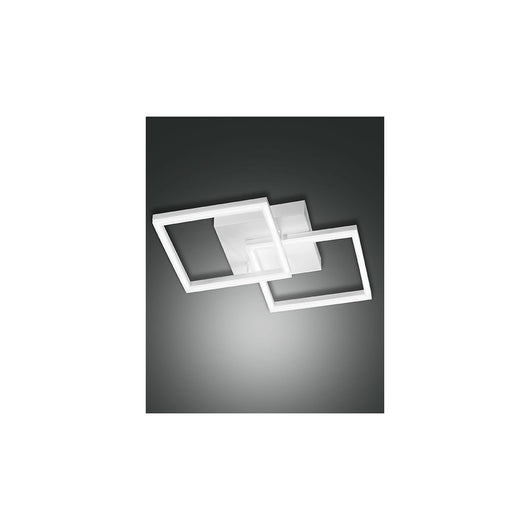 Plafoniera BARD a led moderna 39W Bianco 3394-22-102 Fabas Luce