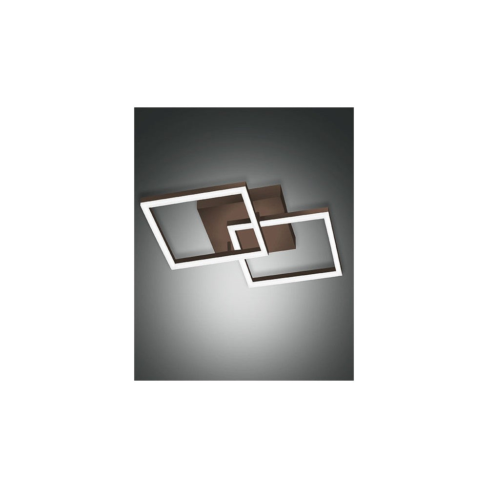 Plafoniera BARD a led moderna 39W Corten 3394-22-361 Fabas Luce