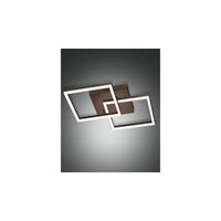 Plafoniera BARD a led moderna 39W Corten 3394-22-361 Fabas Luce