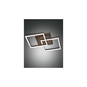 Plafoniera BARD a led moderna 39W Corten 3394-22-361 Fabas Luce