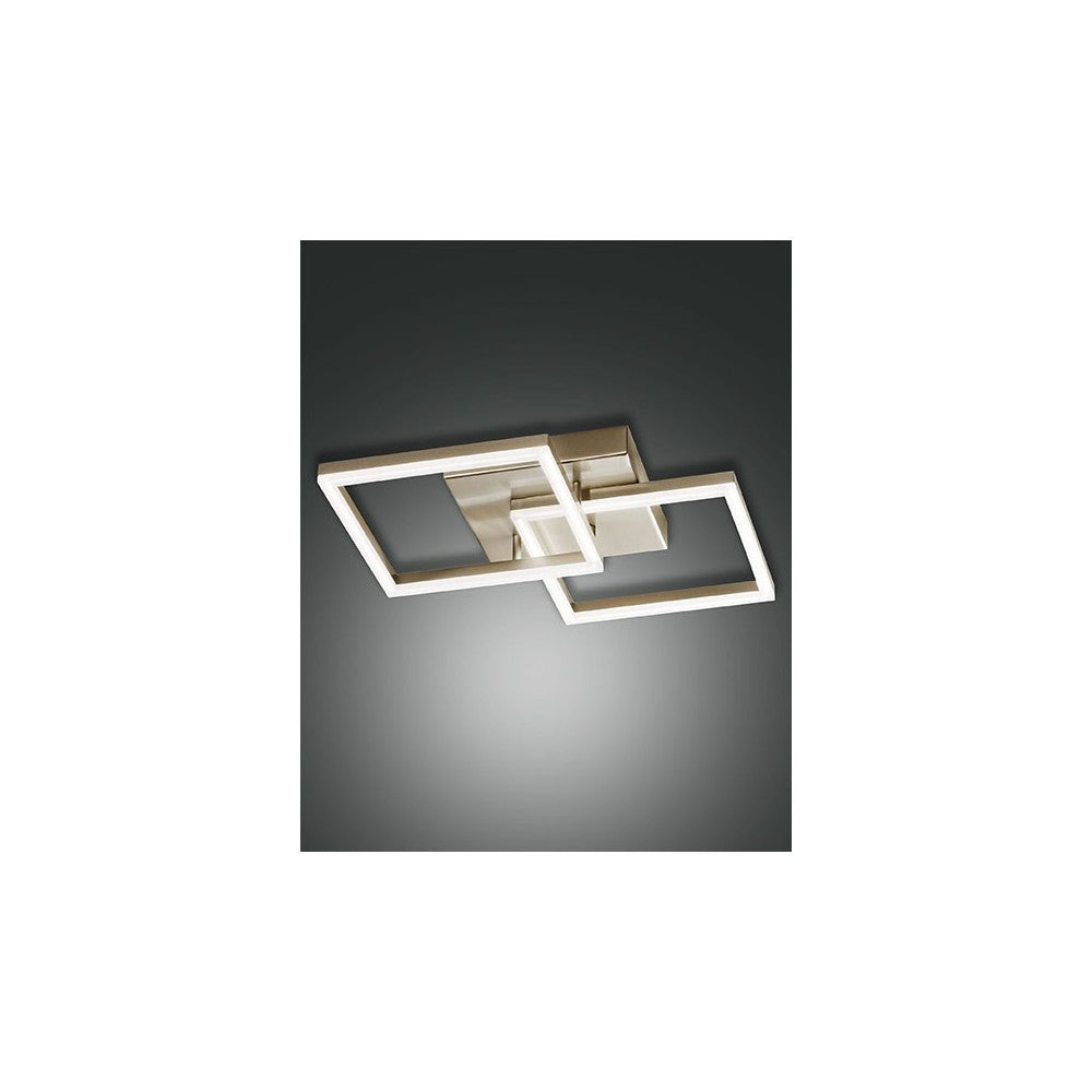 Plafoniera BARD a led moderna 39W Oro Opaco 3394-22-225 Fabas Luce