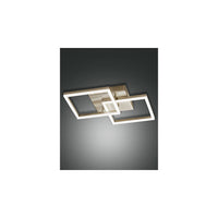 Plafoniera BARD a led moderna 39W Oro Opaco 3394-22-225 Fabas Luce
