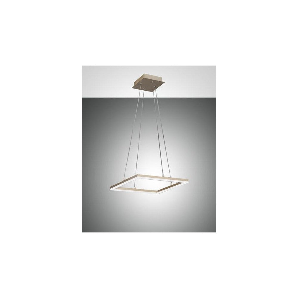 Plafoniera BARD a sospensione a led 39W 3394-40-225 Oro Opaco  Fabas Luce