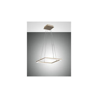 Plafoniera BARD a sospensione a led 39W 3394-40-225 Oro Opaco  Fabas Luce