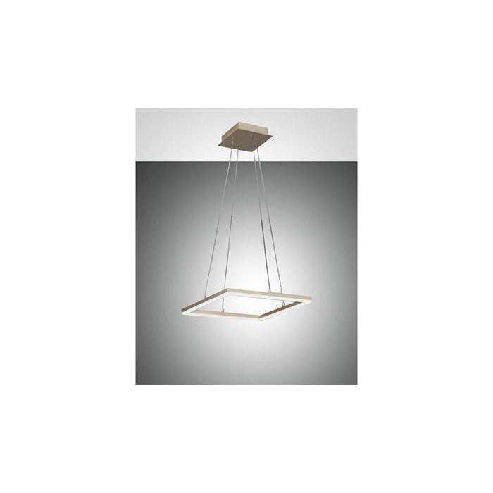 Plafoniera BARD a sospensione a led 39W 3394-40-225 Oro Opaco  Fabas Luce