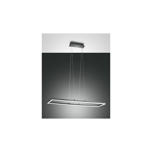 Plafoniera BARD a sospensione a led 52W Antracite 3394-43-282 Fabas Luce