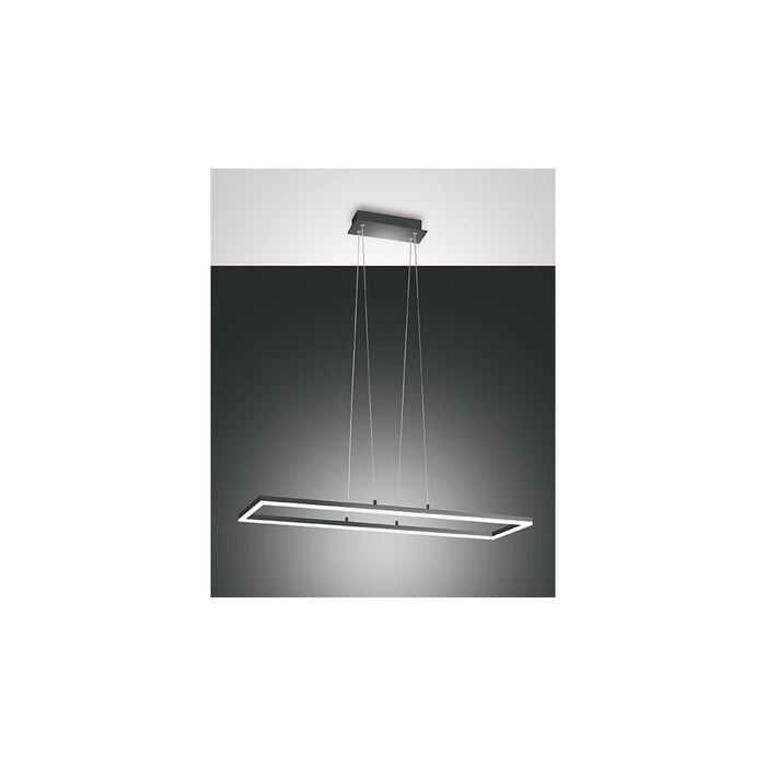 Plafoniera BARD a sospensione a led 52W Antracite 3394-43-282 Fabas Luce