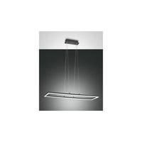Plafoniera Bard A Sospensione A Led 52W Antracite 3394-45-282 Fabas Luce