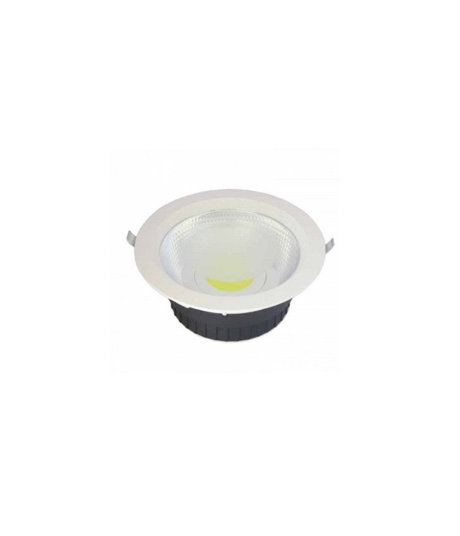 Plafoniera Faretto Cob Led Da Incasso Da 30w Luce Bianco Freddo Caldo         