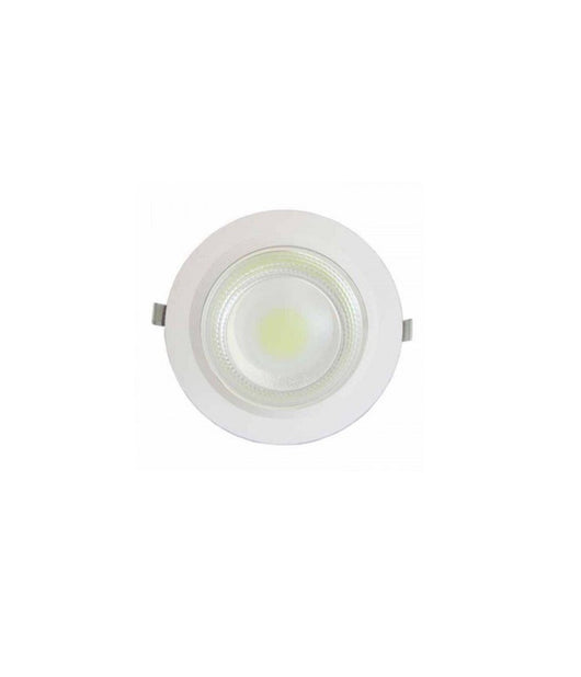 Plafoniera Faretto Cob Led Da Incasso Da 30w Luce Bianco Freddo Caldo  -bianco Caldo      -
