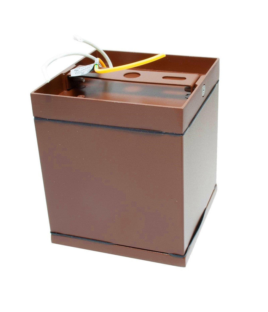 Plafoniera Faretto Quadrato Soffitto Impermeabile Gu10 Vasca Box Doccia Bagno 230v         