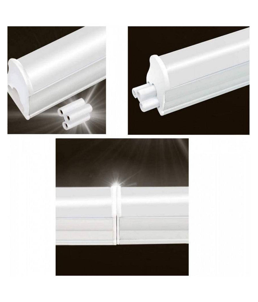 Plafoniera Led Neon T5 Sottopensile Opaco Vari Toni Luce 18 Watt 90cm  -bianco Naturale      -