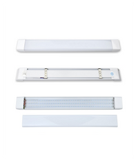 Plafoniera Led Slim 54w 120cm Sottopensile Ripiani Luce Calda Fredda Naturale         