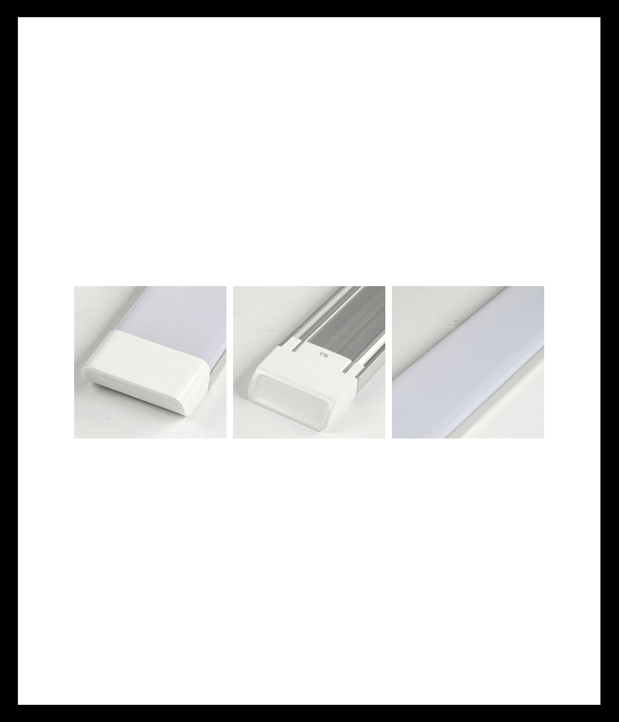 Plafoniera Led Slim 54w 120cm Sottopensile Ripiani Luce Calda Fredda Naturale         