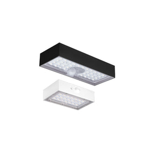 Plafoniera LED solare Domino 3 W Nero – Sensori integrati – Century