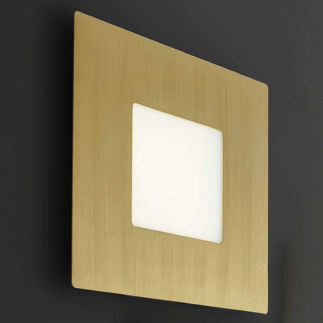 Plafoniera moderna gea luce bilde pg 56w led 220v alluminio lampada soffitto parete, finitura metallo oro opaco