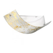 Plafoniera moderna gea luce camilla pp fo e14 led vetro lampada soffitto parete