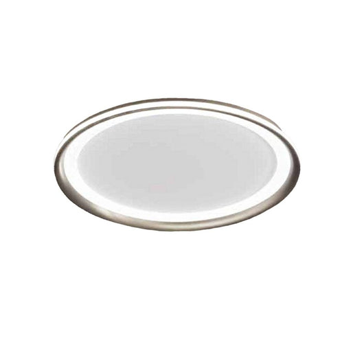 Plafoniera a led EDGE Grigio titanio 66W Perenz in alluminio