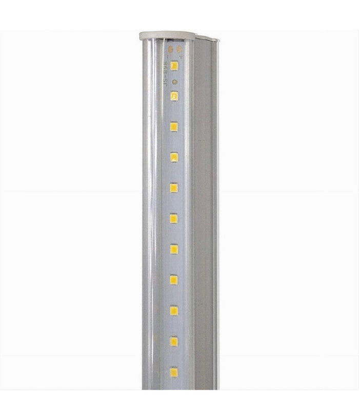 Plafoniera Neon Sottopensile Led Trasparente Tubo 30 Cm 5 Watt Reglette T5-30t         