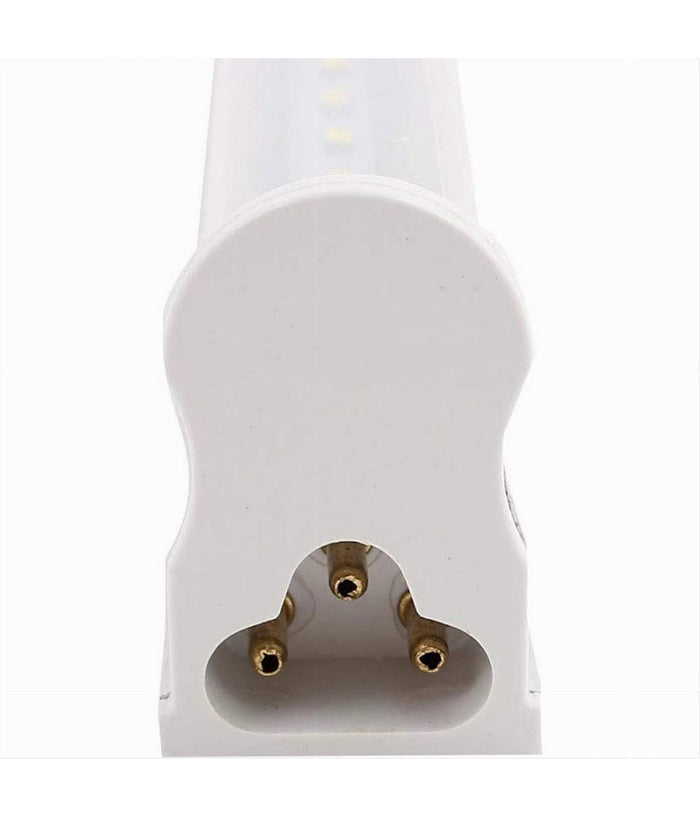 Plafoniera Neon Sottopensile Led Trasparente Tubo 30 Cm 5 Watt Reglette T5-30t  -bianco Naturale      -