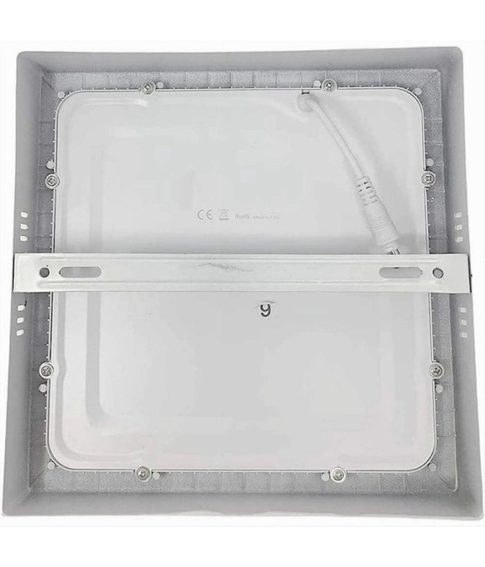 Plafoniera Pannello Led 12 Watt Quadrato Cct Tre Colorazione Di Luce P170b-q3c         