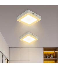 Plafoniera Pannello Led 12 Watt Quadrato Cct Tre Colorazione Di Luce P170b-q3c         