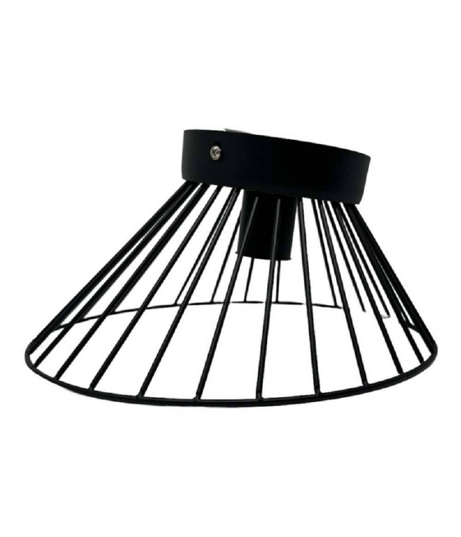 Plafoniera Paralume Metallo Lampadario Lampada E27 Decorativa Contemporanea C70         
