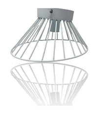 Plafoniera Paralume Metallo Lampadario Lampada E27 Decorativa Contemporanea C70         