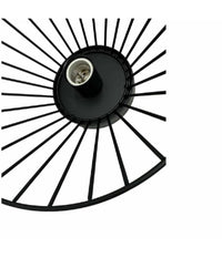 Plafoniera Paralume Metallo Lampadario Lampada E27 Decorativa Contemporanea C70         