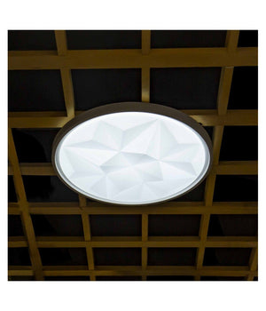 Plafoniera Smart Diamond Led 60w Dimmerabile Moderno Tondo Luce 6500k 4000k         