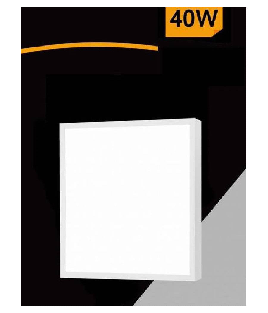 Plafoniera Soffitto 60x60 Cm Pannello Led 40w 3 Colorazione Di Luce Lp600-40w-3c         