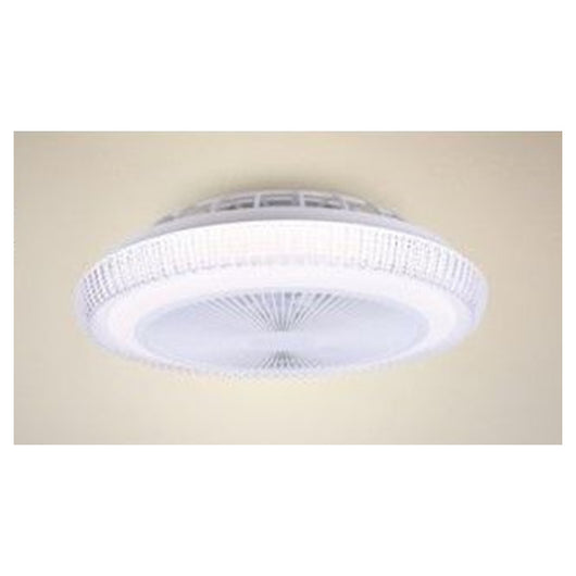 Trade Shop - Plafoniera Soffitto Led Lampadario Con Ventilatore Telecomando Luce 3000-6500k 42279         