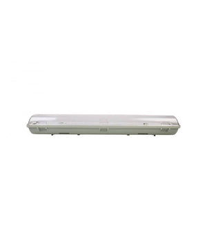 Plafoniera Stagna 2 Neon Led Tubo T8 G13 120 Cm Da Parete Soffitto Ip65 T8-120s         