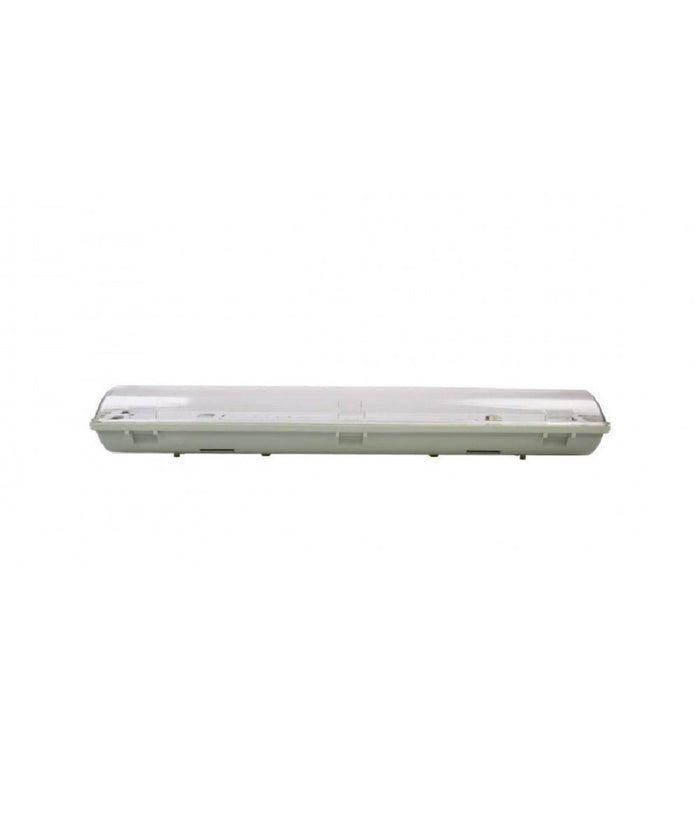 Plafoniera Stagna 2 Neon Led Tubo T8 G13 60 Cm Da Parete Soffitto Ip65 T8-60s         