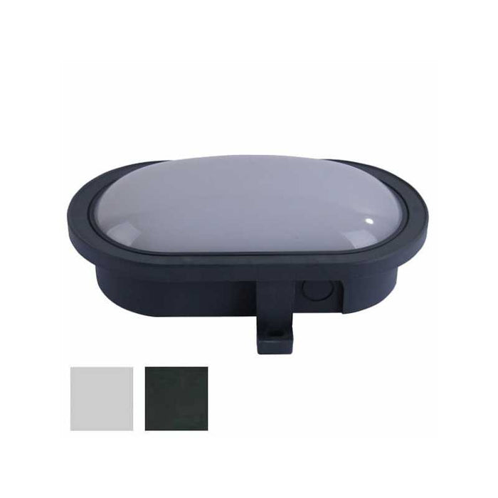 Plafoniera Tartaruga Nera Led cm 17 Velamp