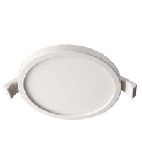 Plafoniera Tonda Incasso 10cm Faretto Led 7w Moderno Pannello Luce Calda Soffitto         
