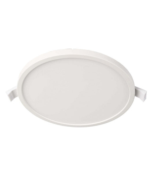 Plafoniera Tonda Moderna Incasso 18 Cm Faretto Pannello Led 12 W Luce Calda 230v         