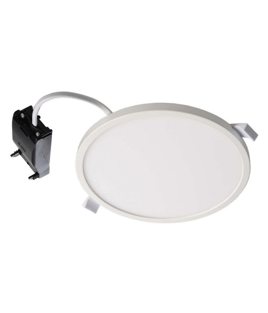 Plafoniera Tonda Moderna Incasso 18 Cm Faretto Pannello Led 12 W Luce Calda 230v         