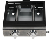 Plancha "Presto 2" - 2 fornelli- 5 kW - Grigio