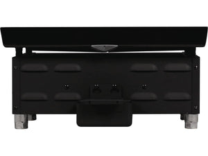 Plancha "Presto 2" - 2 fornelli- 5 kW - Grigio