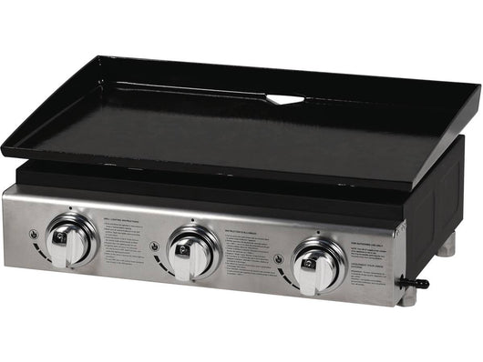 Plancha "Presto 3" - 3 fornelli - 7.5kW - Grigio