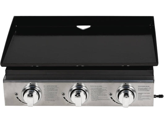 Plancha "Presto 3" - 3 fornelli - 7.5kW - Grigio