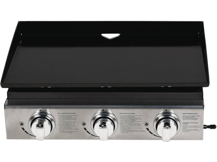 Plancha "Presto 3" - 3 fornelli - 7.5kW - Grigio