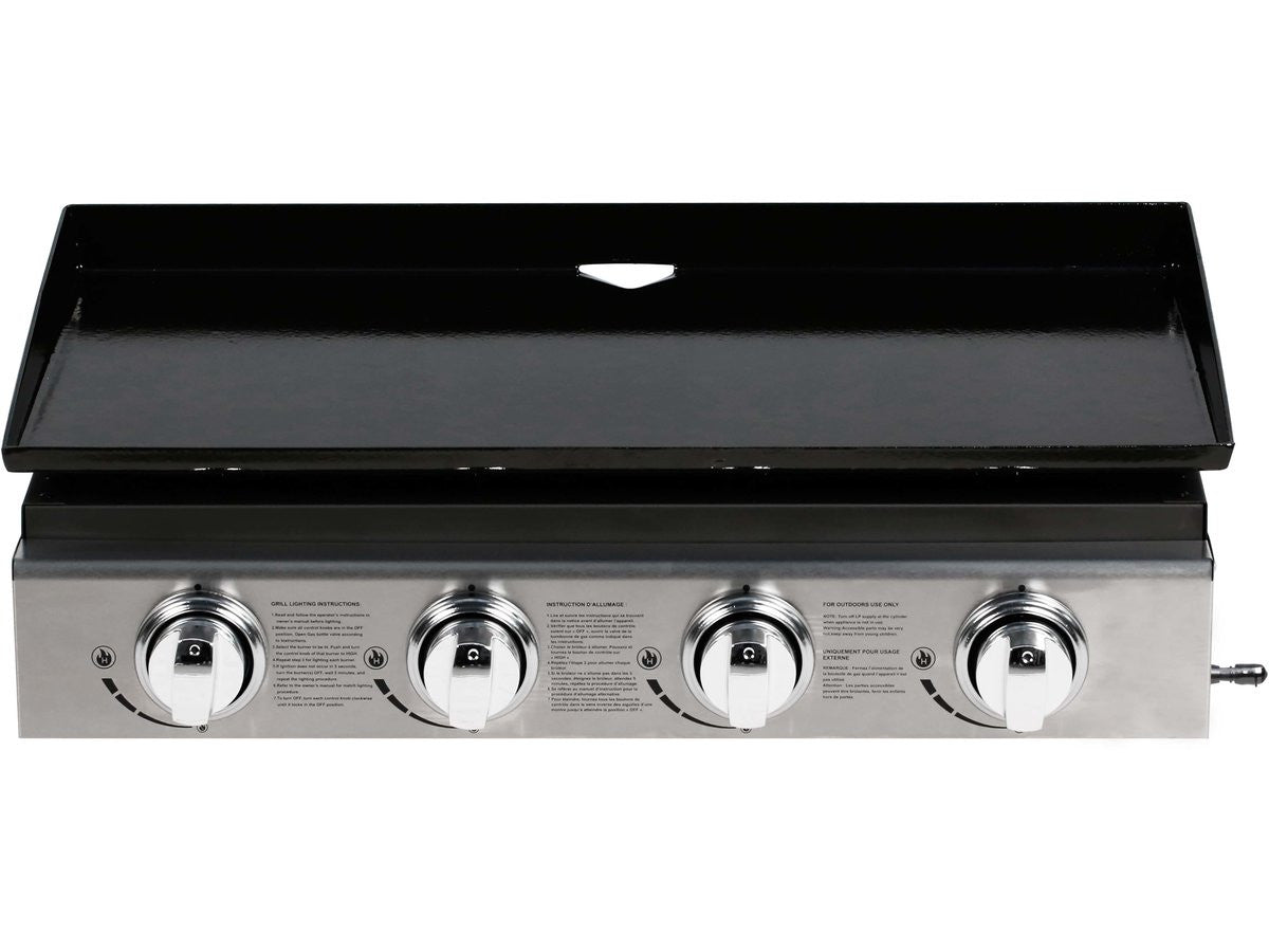 Plancha "Presto 4" - 4 fornelli - 9.7kW - Grigio