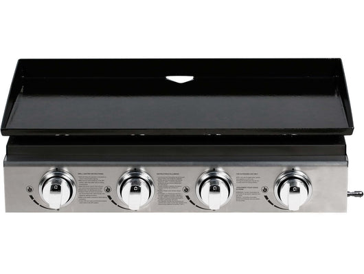 Plancha "Presto 4" - 4 fornelli - 9.7kW - Grigio