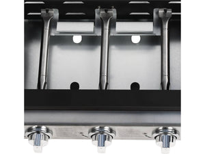 Plancha "Presto 3" - 3 fornelli - 7.5kW - Grigio