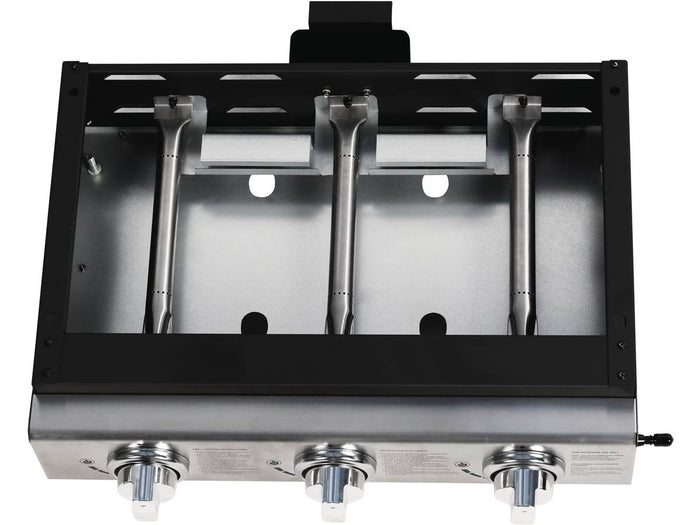 Plancha "Presto 3" - 3 fornelli - 7.5kW - Grigio