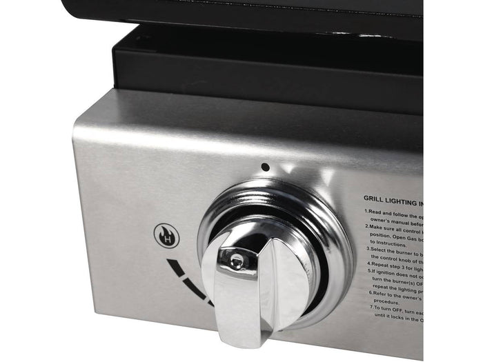 Plancha "Presto 3" - 3 fornelli - 7.5kW - Grigio