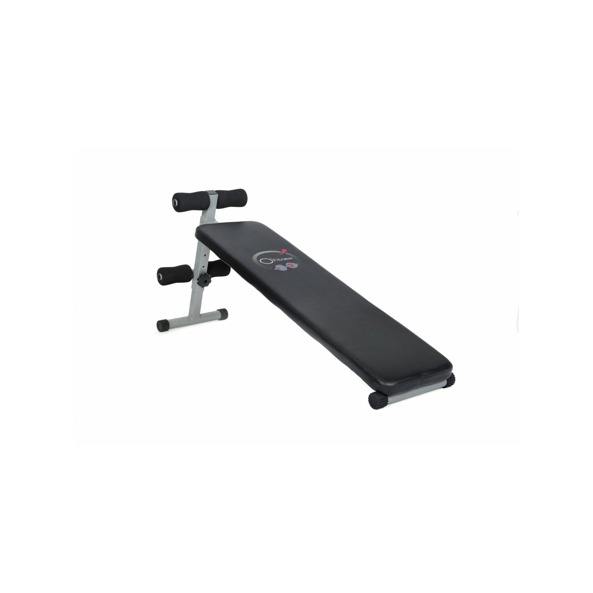 Planche à abdominaux O'Fitness - Dimensions : 137 x 33,5 x 73 cm - Idéal pour une activité physique à la maison