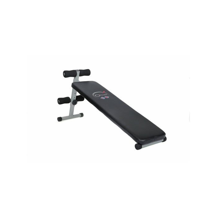 Planche à abdominaux O'Fitness - Dimensions : 137 x 33,5 x 73 cm - Idéal pour une activité physique à la maison